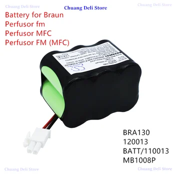 Cameron Čínsko BRA130 120013 BATT/110013 MB1008P Holiaci strojček Batérie pre Braun Perfusor fm Perfusor MFC Perfusor FM (MFC)