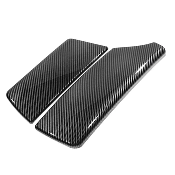 Carbon Fiber Auto Opierkou Okno Panel Kryt Výbava stredovej Konzoly Dekorácie, Nálepky na BMW 5 Series F10 F18 2011-2017 RHD