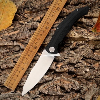 D2 ocele, vrecko na skladací nôž G10 rukoväť skladací nôž ložisko outdoor camping rezanie výchovy k DEMOKRATICKÉMU občianstvu pocket tool