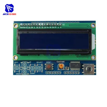 diymore MCP23017 5 Tlačidiel Expansiion Rada 1602 LCD Shiled IIC I2C Rozhranie LCD Displeja Modul pre Arduino