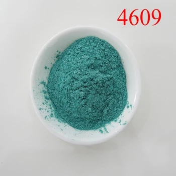 Dodanie farba sľudy prášok zelenej perly pigment lesk green efekt pearl pigment 1bag=1 kg 4609 zelená perla lesk pigment