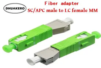 doprava zadarmo AB43H SC/APC samec na LC žena MM 5 ks mode optického spojka príruby konektor pre adaptér