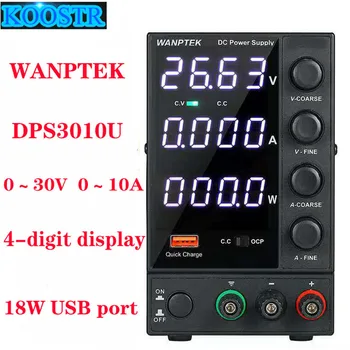 DPS3010U 0-30V 0-10A 300W Spínanie DC Napájanie 4-Ciferný Displej LED s Vysokou Presnosťou Nastaviteľné Mini Napájanie