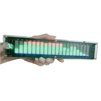DSP ekvalizér EQ Nasávanie Rytme Hudby Spektrum LED Zvuku Indikátor Úrovne Zosilňovač VU Meter na Aute Svetlo Atmosféru Lampy