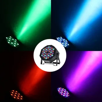 FCYAM Fáze Svetlá 36 LED Par Svetlo RGB Strany, Svetlo, Zvuk Aktivovaný Vianočné Bar, Disko Klub, Svadby, Narodeniny Zobraziť Svetlá