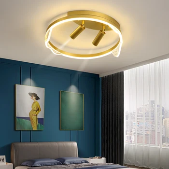 FSS Moderné Stropné svetlo S Otočná Pozornosti Diaľkové Ovládanie Stmievania LED Domov Spálňa Štúdia izba Obývacia izba Lampy