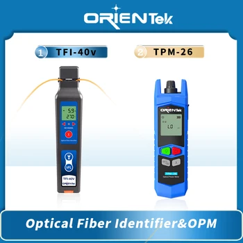 FTTH Kábel Siete Tester TPM-26 -70~+6dBm/-50~+26dBm Optického Výkonu Meter Orientek TFI-40V Optického Vlákna Identifikátor S VFL