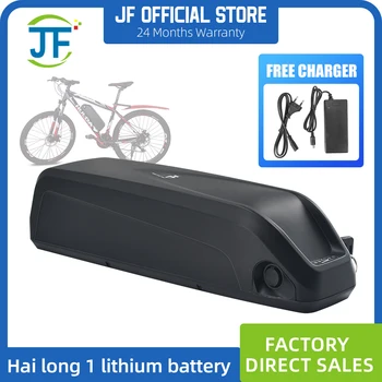 Hailong 48v17.5ah14ah 36v10ah 24ah 20ah 15ah DownTube Elektrický Bicykel Lítium-Klince Batérie
