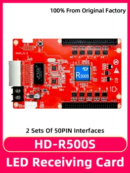 HD-R500S Plné Farby Synchrónne a asynchrónne univerzálne LED Displej prijímanie karta S 2 riadky 50PIN Port HUB