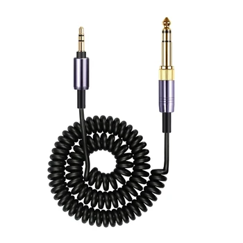 Headest Stereo Kábel 3,5 mm Predĺžený Kábel pre Sony WH 1000XM2 XM3 Slúchadlá Audio Kábel, Náhradný Kábel 150cm w/ 6.35 mm Adaptér