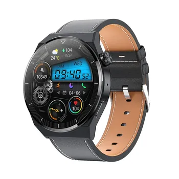 HK46 Smart Hodinky Bluetooth Hovor AI Hlasový Asistent, NFC Hudba Ovládanie Bezdrôtové Nabíjanie Monitorovanie Srdcovej frekvencie Šport Smartwatch