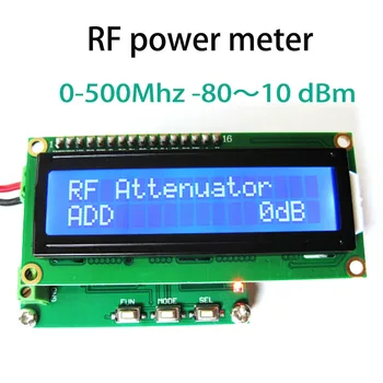 HP350 RF power meter 0-500 mhz - 80 10 dBm môžete nastaviť RF výkon útlm hodnota