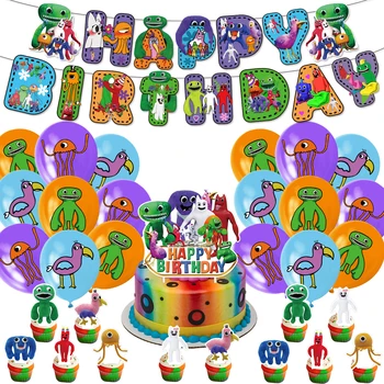 Hra Garten z BanBan Happy Birthday Banner Tortu Vňaťou Baby Sprcha Dekorácie