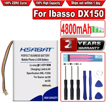 HSABAT 4800mAh Batérie pre Ibasso DX150 Prehrávač