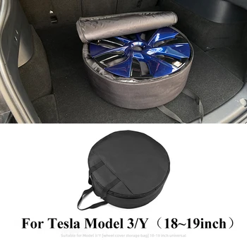 Hubcaps Skladovanie Vrecko Pre Tesla Model 3/Y, 18