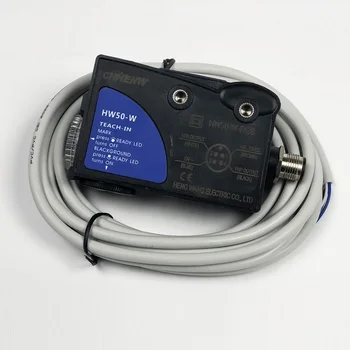HW50-W-RGB farebný kód senzor Intelligent troch farieb fotoelektrické oko namiesto TL50-W taška stroj na výrobu korekcia snímača