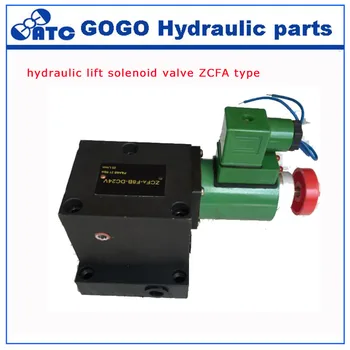 hydraulický systém doska typ výťah ventil,hydraulický výťah elektromagnetický ventil ZCFA typ,hydraulické jack výťah