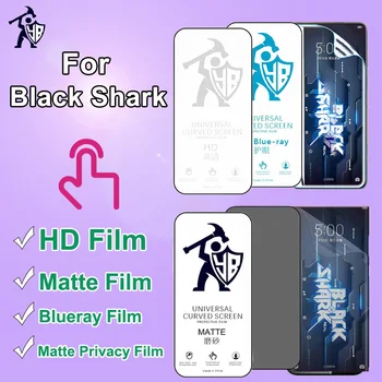 Hydrogel Film Pre Black Shark 5 4 3 2 1 Pro Úplné Pokrytie Screen Protector Pre Xiao Black Shark 5 RS TPU Ochranné Membrány