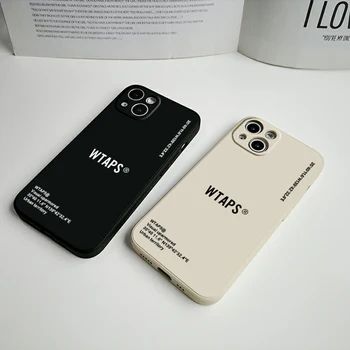 IN Japan Značky WTAPS Mestských Území Telefón puzdro Pre iPhone X-13PROMAX 11 12 Mini 13 14 Pro X XS Max XR Plus Luxusný Zadný Kryt