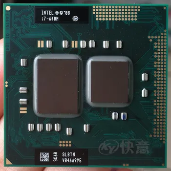 Intel Core I7-640M Procesor i7 640M notebook Notebook CPU PGA 988 cpu