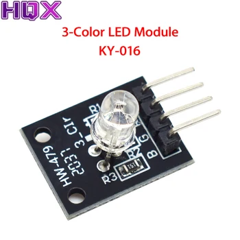 Inteligentná Elektronika 4pin RGB Modul KY-016 Tri Farby 3 Farby RGB LED Snímača Modul pre Arduino DIY Starter Kit KY016