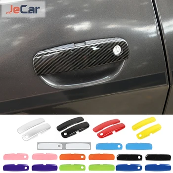 JeCar ABS Dvere, Panel Rukoväť Ochranný Kryt, Dekorácie, Nálepky, Výbava Pre Dodge Challenger 2012 do Auta Vonkajšie Príslušenstvo