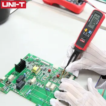 JEDNOTKA UT116C SMD Tester Napätie 36V Batérie Meranie Rotable Tweezer LED Dióda Multimeter Rezistor, Kondenzátor Tester