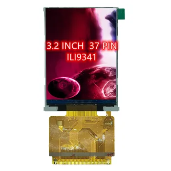Jednotky IO ILI9341 3.2 inchcolor obrazovke čarodejnice dotykový panel TFT 240*320 LCD farebný displej