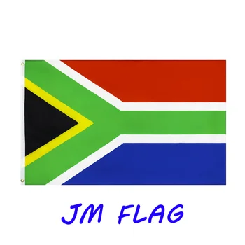 JMFLAG 90x150cm ZA RSA SA v Južnej Afrike Vlajka Polyester Vytlačené Dekorácie Banner