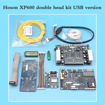 KYJET jeden súbor hoson dvojité hlavu rada xp600 tlačovej hlavy Hoson USB Dosky tlačiarne doske auta, na ECO Solventná/na báze vody, Tlačiareň