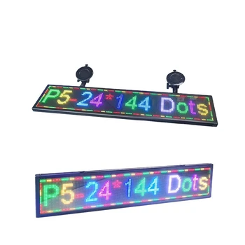 LED Auto Prihlásiť Miestne Message Board 30x6 palcový Interiérové LED Prihlásiť Posúvanie Text LED LED Displej Programovateľný Led Prihlásiť