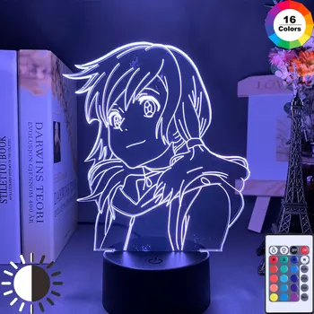 Led Nočné Svetlo Anime Lampy, Spálňa Decor Nočného Deti Deťom Darček k Narodeninám Svetlo