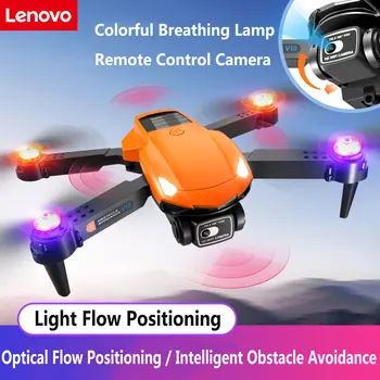 Lenovo V10 Drone Farebné Svetlá Prekážkou Vyhýbanie sa UAV HD Letecké Fotografie Skladacie Diaľkové Ovládanie Lietadla 4 Osi Lietadla