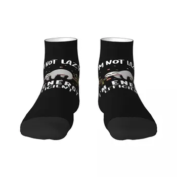 Leňoch lenivý Posádky Ponožky Pánske Unisex Roztomilý 3D Tlač Šaty Ponožky
