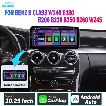 Linux autorádia Pre Benz B trieda W246 B180 B200 B220 B250 B260 W245 GPS Multimediálne android auto Vedúci Jednotky rádio bezdrôtový carplay