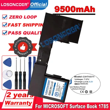 LOSONCOER 9500mAh G3HTA001H Batérie Pre MICROSOFT Surface Knihy 1785 Notebook Batérie na sklade