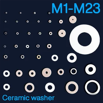 M4 M13 Hlinitého Keramická Podložka Dištančné Vysokej Teplote Odolné Tesnenie Krúžok Izolačný Keramický Oring
