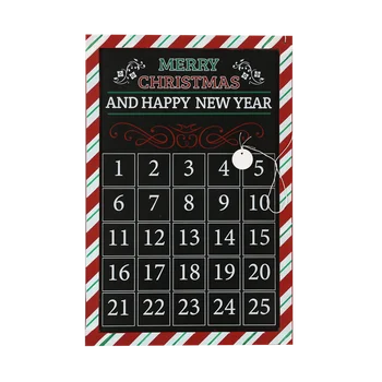 Magnet Tipy Čísla Tabuli Adventný Kalendár DIY Časovač 24 Dní Tvorivosti Plavidlá Stenu, Vianočné Dekorácie, Darčeky Pre domácnosť