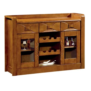 Masívneho dreva sideboard, obývacia izba, jedáleň, jednoduché čaj kabinetu, dub víno kabinet, nízka skrinka so zásuvkami, úložné skrinky