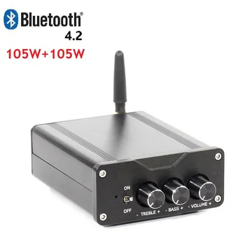 Mini Bluetooth Class D Zosilňovač 2.0 TPA3221 NE5532 Digitálne Zosilniť 105W+105W DC18V-30V