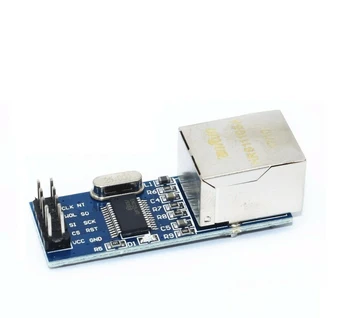 Mini ENC28J60 SPI Ethernet Shield Siete Doske Modulu pre Pc, atď RasPi