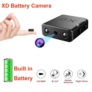 Mini Tajné Fotoaparátu, Full HD 1080P Home Security Videokamera Nočné Videnie Micro kameru Detekcia Pohybu, Video voice recorder-Hlasový Záznamník