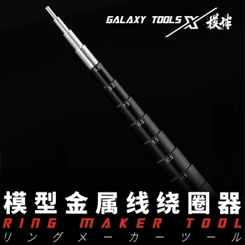 Model Galaxy nástroj Zúžený kovový drôt winder Kužeľovej navi nástroj S rôzne kroky a Kužeľovým koncom Kužeľovej 0.5-12mm