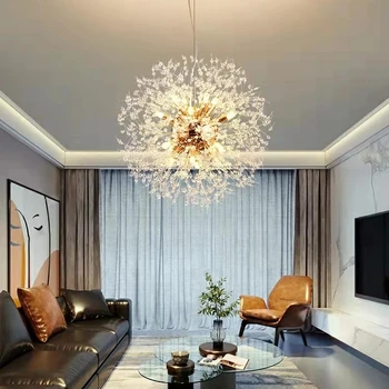 Moderné Crystal Púpava Luster Osvetlenie Prívesok Lampy, Obývacia Izba, Jedáleň, Domáce Dekorácie