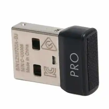 Myš USB Prijímač Bezdrôtovej 2.4 G Ľahko Vymeniteľná ABS Prenosný Mini Myš Prijímač pre Logitech G Pro Príslušenstvo