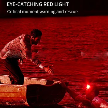 Nabíjateľné LED Svetlomet Nepremokavé Cyklistické Jogging Rybárske Baterka Pre Nočný Rybolov Svetlo