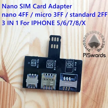 Nano SIM karty converter smartcard ic karta rozšírenia pre štandardné,micro sim kartu a nano sim kartu adaptér adaptér pre iphone