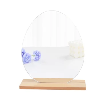 Nethong iny akryl špeciálne tvarované kozmetické zrkadlo ploche tabuľky zrkadlo nepravidelný dekoratívne zrkadlo