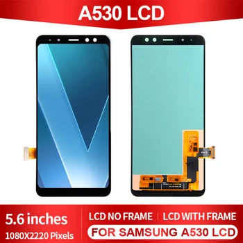 New Horúce Predaj A8 2018 Displej Pre Samsung Galaxy A530 Lcd S Dotykovou Obrazovkou Digitalizátorom. Montáž 5.6 Palcový Doprava Zadarmo
