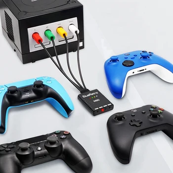 NGC Bezdrôtové ovládače Converter Pre Nintendo Gamecube Kompatibilné S PS5 PS4 Prepínač, Regulátor